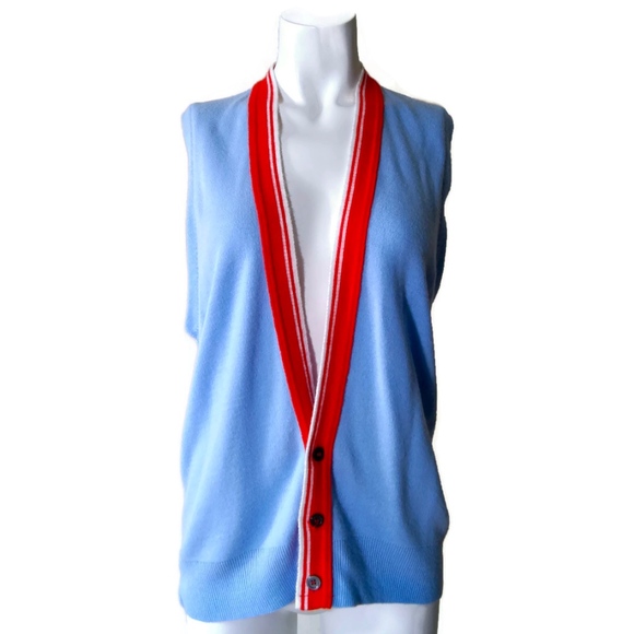 Vintage Orlon Interlock by Juno Sweater Vest - Picture 1 of 8